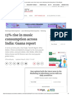 Gaana Report - Economic Times