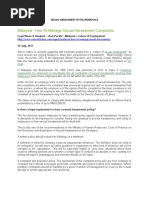 EEOC Investigation Interview Questions | PDF | Harassment