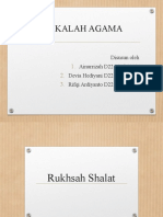Kelompok 9 Rukhsah Shalat