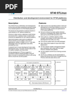 St40 Stlinux: Distribution and Development Environment For St40 Platforms