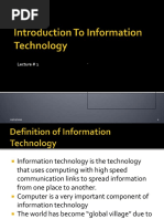 Introductiontoinformationtechnologylecture1 121121131843 Phpapp01