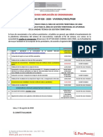 CAS Nº 028-2020 - AMPLIACION CRONOGRAMA