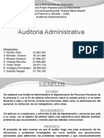 Auditoria - Administrativa