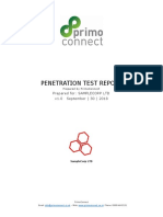 SAMPLE Security Testing Findings PDF
