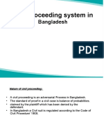 Civil Proceeding System In: Bangladesh
