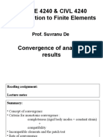 MANE 4240 & CIVL 4240 Introduction To Finite Elements: Prof. Suvranu de