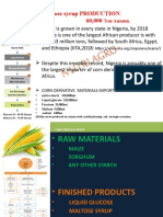 Nutri Agro Presentation On Starch & Syrup