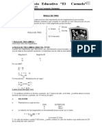 Regla de tres simple y compuesta: ejercicios resueltos de proporcionalidad directa e inversa