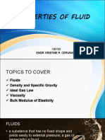 Properties of Fluid