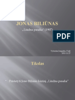 Jonas Biliunas Liudna Pasaka Pristatymas (Mokslobaze - LT)