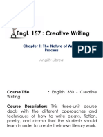 Educ 157 - Creative Writing Lesson 1 PDF