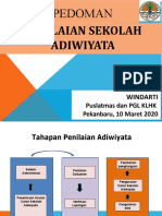 PEDOMAN PENILAIAN SEKOLAH ADIWIYATA