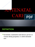 Antenatal Care