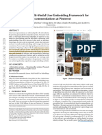 PinnerSage: Multi-Modal User Embedding Framework Forrecommendations at Pinterest - Highlighted Paper