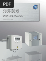 Msense DGA Msense DGA Online Oil Analysis