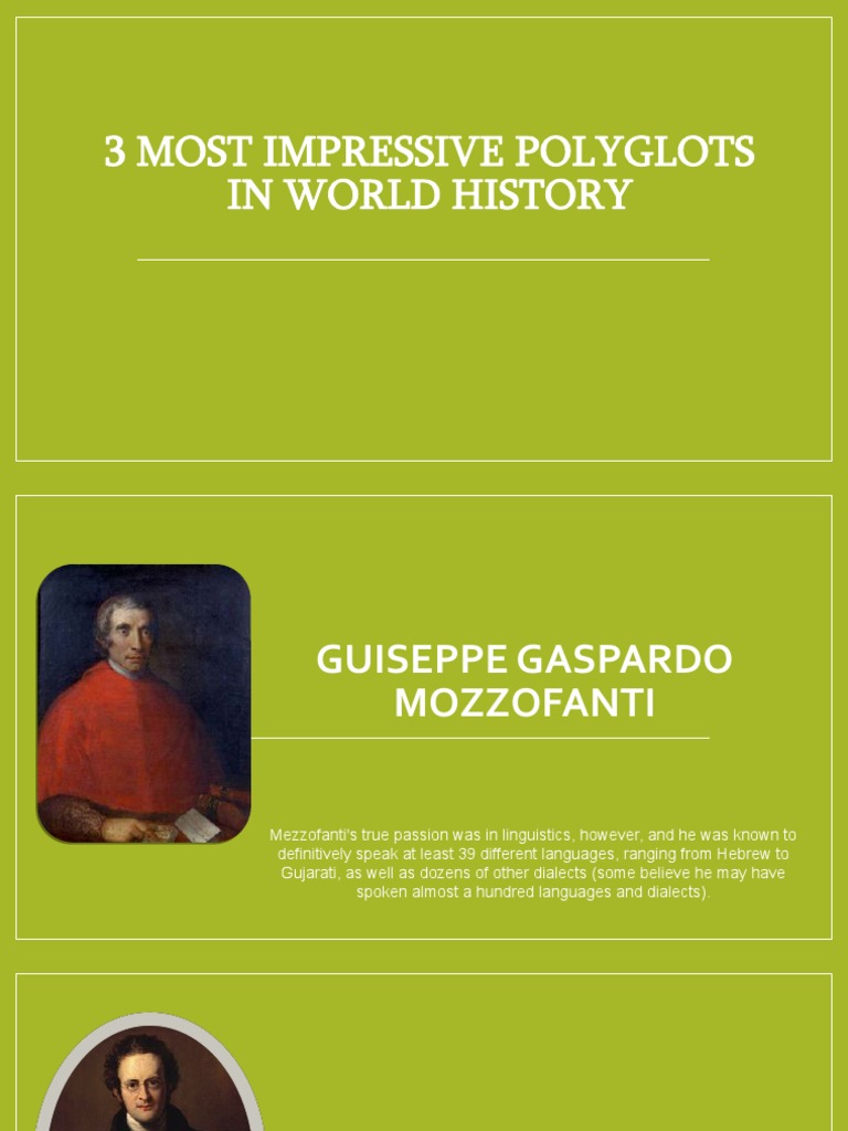 Most Famous Polyglots _ 10 Most Accomplished Polyglots – GQNFRO