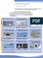 Da Vinci, Da Vinci S, Da Vinci Si Quick Reference Guide (Pre-Surgery Inspection) (550780-02)