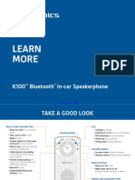 Learn More: K100 Bluetooth In-Car Speakerphone