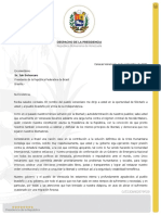 Presidente (E) Guaidó envía felicitación a Brasil por su Día de Independencia