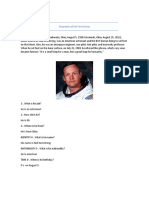 Biography of Neil Armstrong: He Is An Astronaut