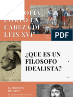 La Filosofia Corto La Cabeza de Luis XV