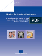 Helping The Transfer of Businesses
