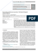 International Journal of Forecasting: Michael P. Clements, J. James Reade