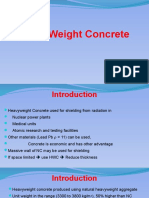 Heavyweight Concrete for Nuclear Radiation Shielding