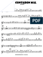 NO TE CONTARON MAL - Trumpet in BB 1 PDF
