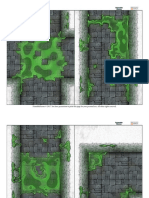 PrintableHeroes MapTiles Dungeon Generic Set 01 Ooze Green Free PDF