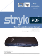 Stryker Pulmonary Mattress