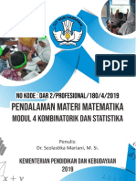 Modul 4 Kombinatorik Dan Statistika PPG Daljab 2020 PDF