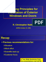 Windows & Doors Installation