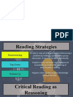 Critical Reading as Reasoning