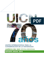 Uicn América Del Sur Reporte 2018