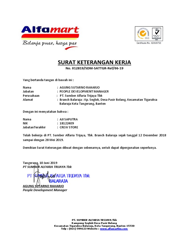 Paklaring Alfamart Pdf Artefakt Miniatures