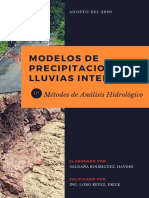 Modelos de Precipitacion y Lluvias Intensas PDF