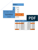 Punto Equilibrio Excel