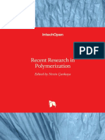 Recent Research in Polymerization: ISBN 978-953-51-3746-7