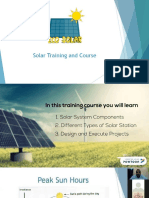 Solar Training and Course
