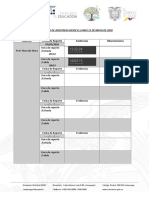 Formato de Registro de Asistencia