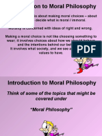 Moral Philosophy