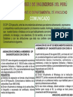 Comunicado CIP