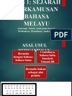 Bab 1 Sejarah Perkamusan Bahasa Melayu