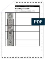 Describing Personality Exercise - Form 4 & Form 5 SPM
