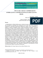 Artigo História e Arte na Era Vargas (criação das escolinhas de arte).pdf