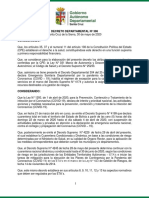 Decreto Departamental #308-2020