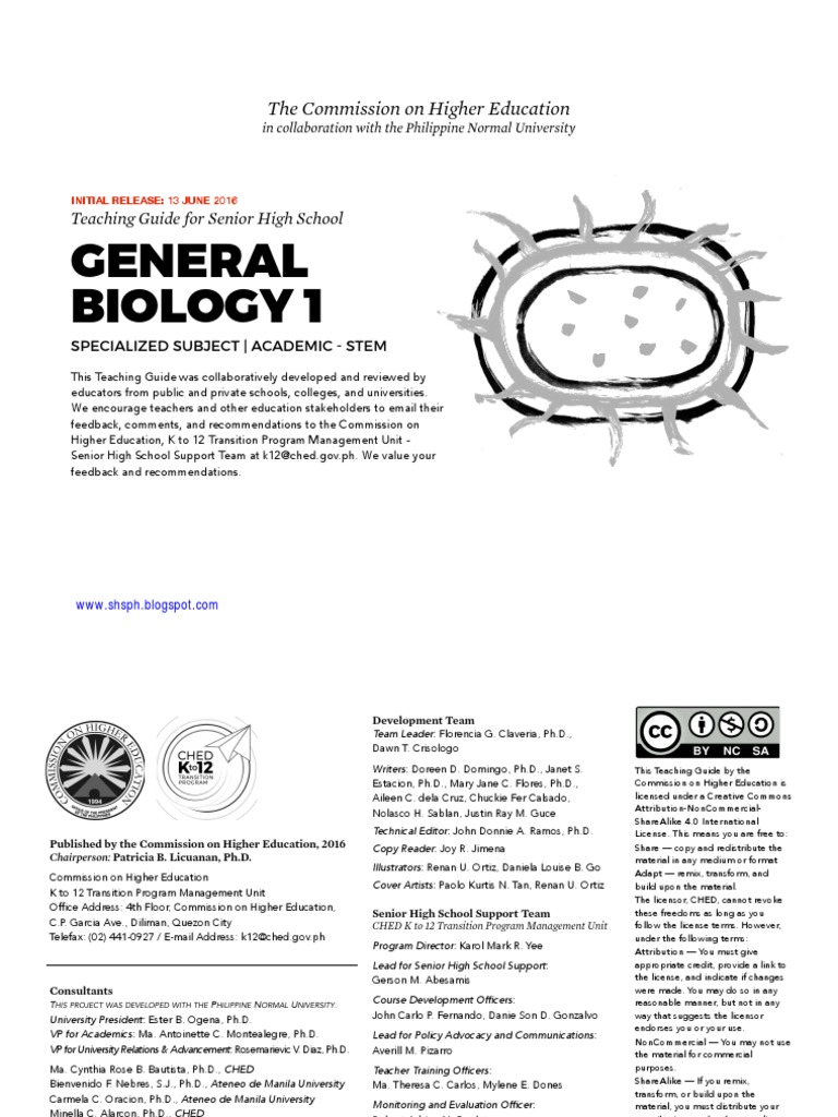 Senior High School Biology Guide | PDF | Endoplasmic Reticulum | Cell ...
