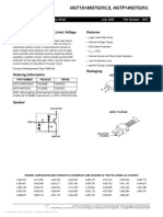 Hgt1S14N37G3Vls, Hgtp14N37G3Vl: 14A, 370V N-Channel, Logic Level, Voltage Clamping Igbts Features