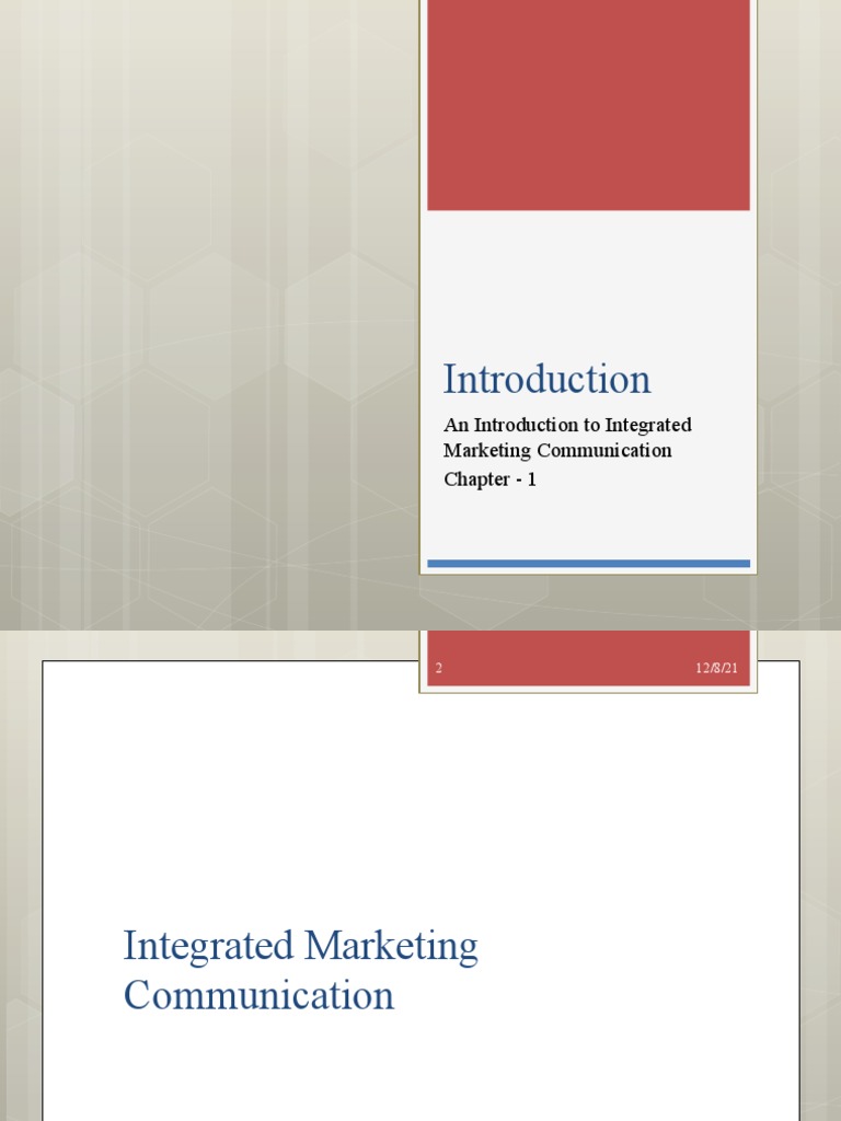 Introduction to Integrated Marketing Communication | PDF | Marketing ...